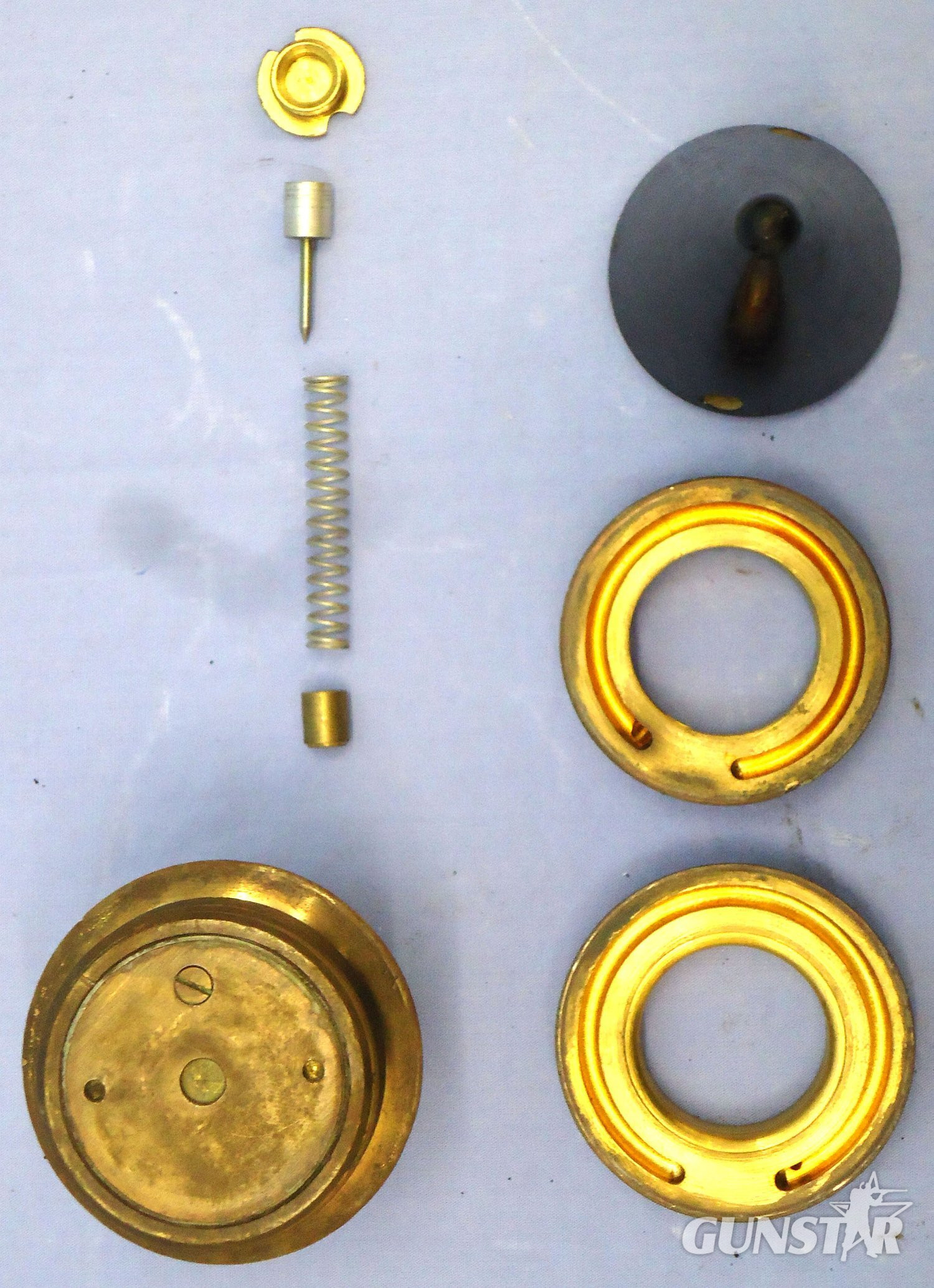 INERT DEACTIVATED. British, WW2, 1942 Dated, Strippable, No 199 Mk IV Time Fuze For The British 3.7 Inch Anti-aircraft Gun. - O 2122 INERT DEACTIVATED. British, WW2, 1942 Dated, Strippable, No 199 Mk IV Time Fuze For The British 3.7 Inch Anti-aircraft Gun. - O 2122  Other Ammunition - {CATEGORY}