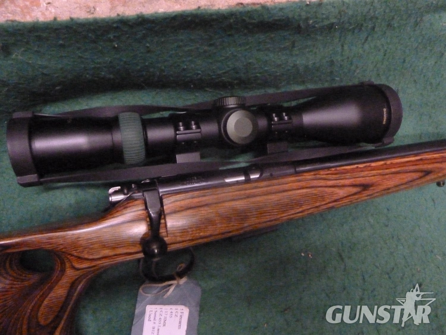  CZ 455 TH Bolt Action .17 Hornady Magnum Rimfire (.17 HMR) Rifle