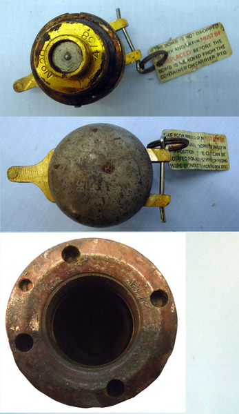  INERT DEACTIVATED. British 1939 Dated 20 Pound High Explosive/General Purpose Aircraft Bomb. Sn 18953 - 18953 INERT DEACTIVATED. British 1939 Dated 20 Pound High Explosive/General Purpose Aircraft Bomb. Sn 18953 - 18953  Other Ammunition