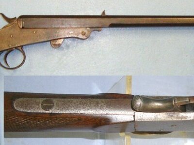 C1900 English Birmingham Crown Smokeless Proofed .32 Rim Fire Obsolete Calibre Break Action Breech Loading Single Barrel Rook Rifle With External Hammer & Octagonal Barrel. Sn 23005 Single Shot .32 Rifle