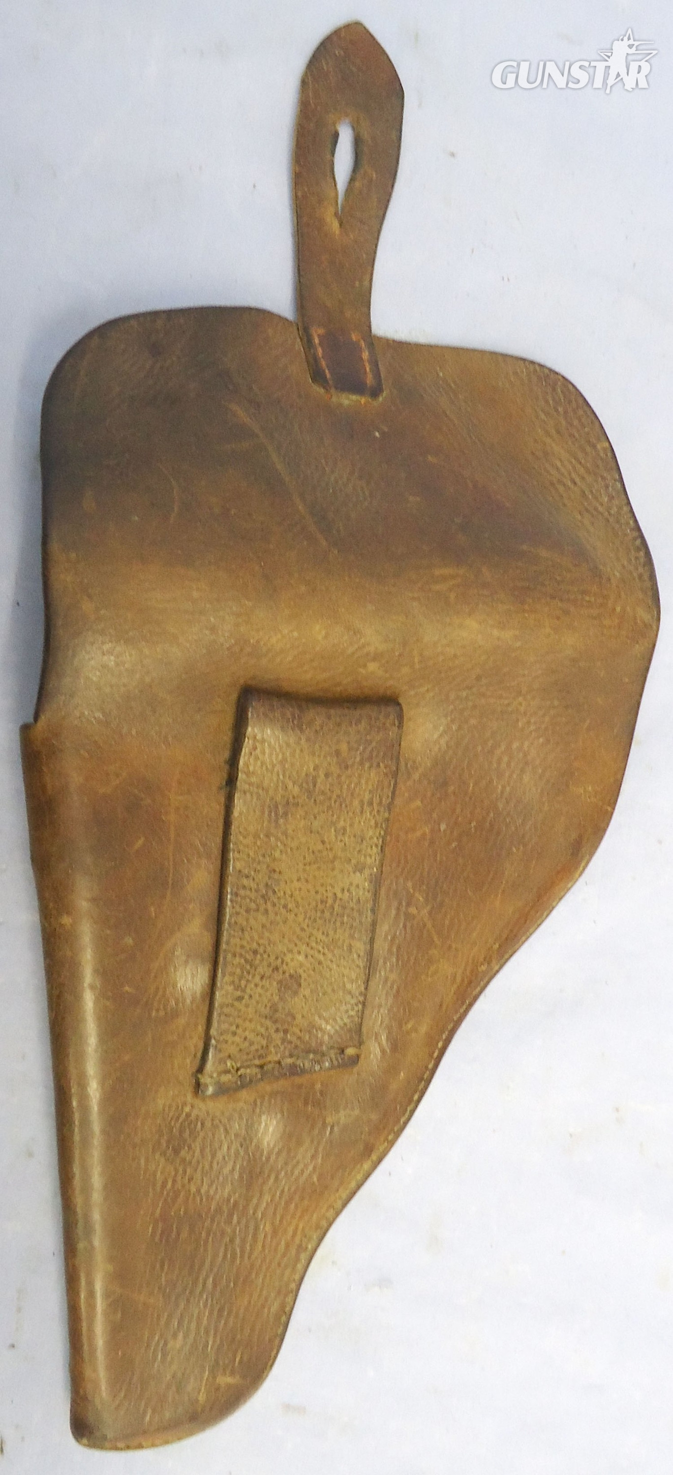 German Officers WW1 Brown Leather Holster for a Small Framed Automatic Pistol. - L 507 German Officers WW1 Brown Leather Holster for a Small Framed Automatic Pistol. - L 507 Antique & Militaria 