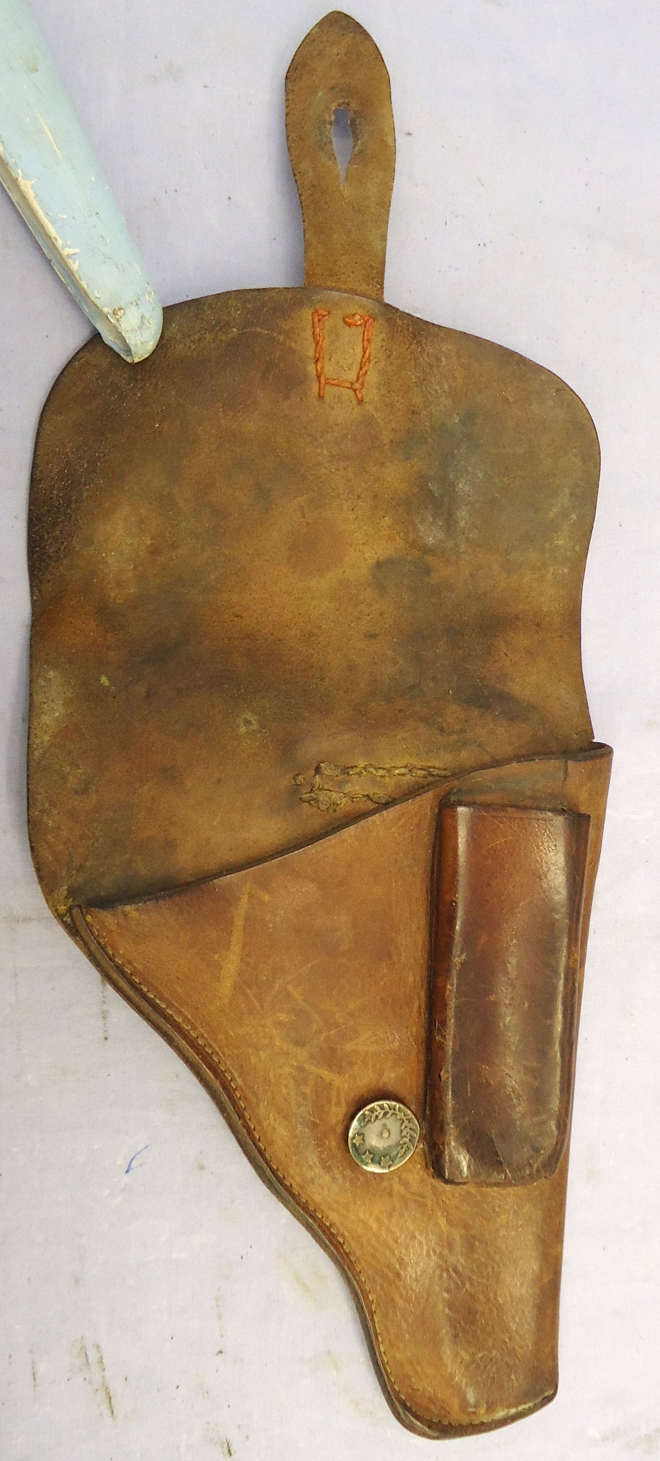 German Officers WW1 Brown Leather Holster for a Small Framed Automatic Pistol. - L 507 German Officers WW1 Brown Leather Holster for a Small Framed Automatic Pistol. - L 507 Antique & Militaria - {CATEGORY}