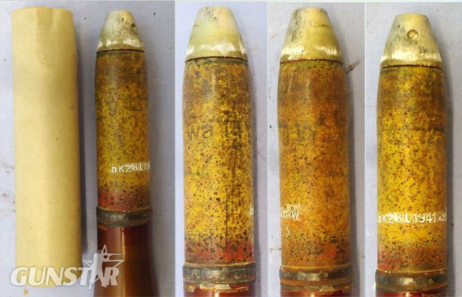  INERT DEACTIVATED. WW2 German 20 mm Flak 28 and 29 (20x110RB) HE/T (High Explosive/Tracer) Flak Round. - O 2121 INERT DEACTIVATED. WW2 German 20 mm Flak 28 and 29 (20x110RB) HE/T (High Explosive/Tracer) Flak Round. - O 2121  Other Ammunition