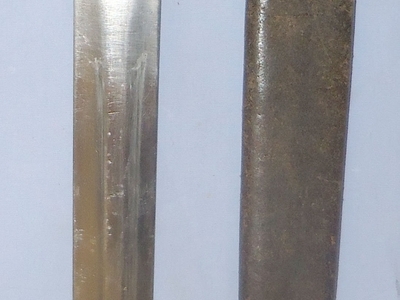 British 1888 Pattern Mark II, 2nd pattern, Lee Metford Bayonet and Scabbard by Mole. BAYO 545 Bayonet