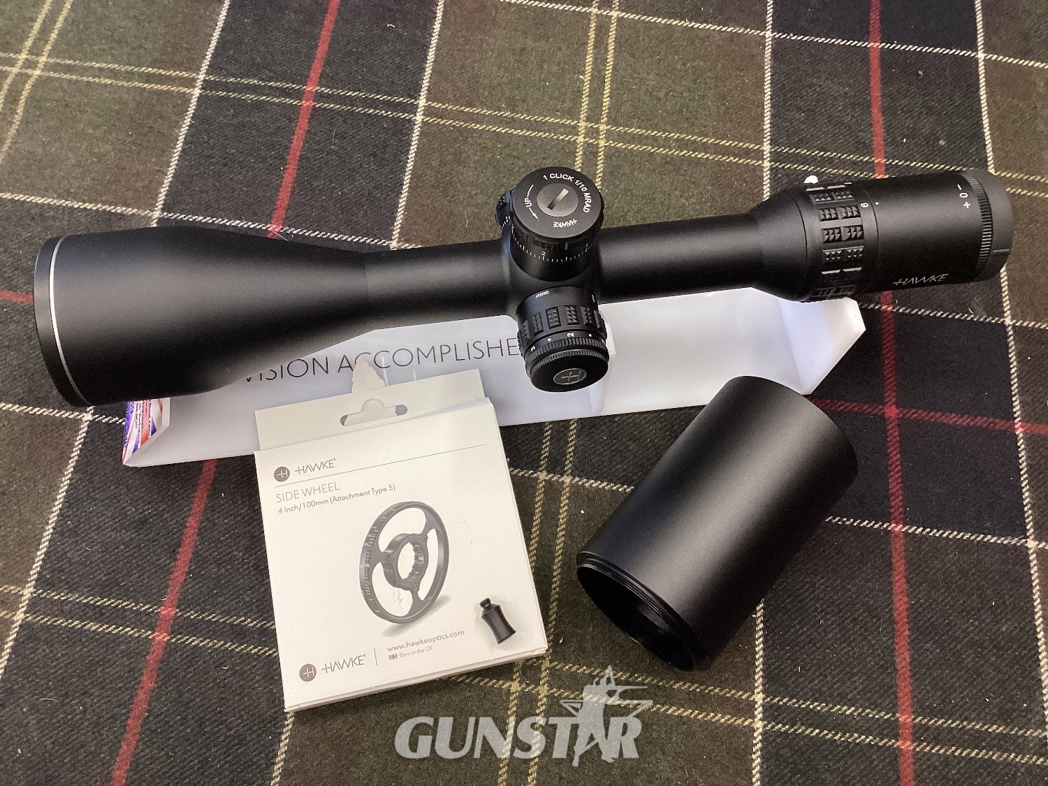 Hawke HAWKE SIDEWINDER 30-SF 6-24X56. 20 X HALF MIL (NEW BOXED). Sight & Optic