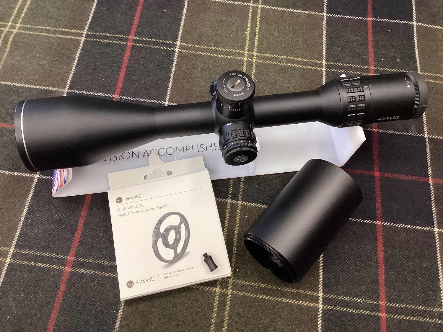Hawke HAWKE SIDEWINDER 30-SF 6-24X56. 20 X HALF MIL (NEW BOXED). Sight & Optic