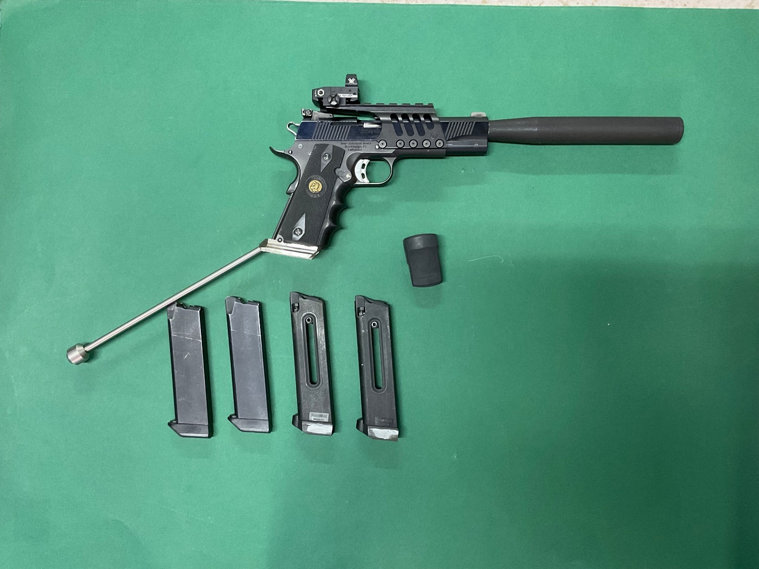 Iver Johnson 1911 .22 Long Barrel