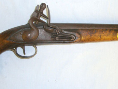 Lepage (Liège) .700 Calibre Flintlock British Royal Navy / Merchant Navy Sea Service Pistol Wit Muzzleloader