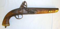 Lepage (Liège) .700 Calibre Flintlock British Royal Navy / Merchant Navy Sea Service Pistol Wit  Muzzleloader