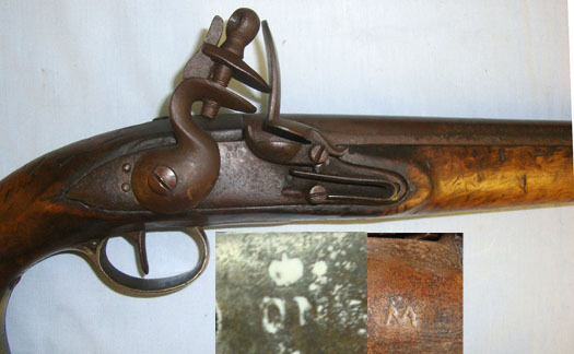  Lepage (Liège) .700 Calibre Flintlock British Royal Navy / Merchant Navy Sea Service Pistol Wit  Muzzleloader