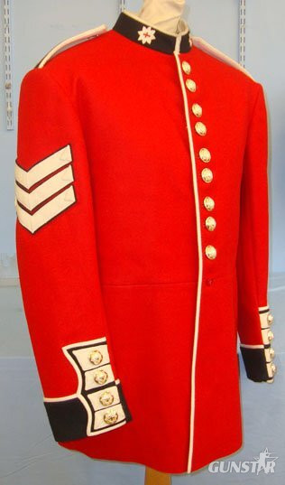 MINT* British Coldstream Guards Sergeant’s Red Dress Tunic. Sn 15305. MINT* British Coldstream Guards Sergeant’s Red Dress Tunic. Sn 15305. Clothing in 