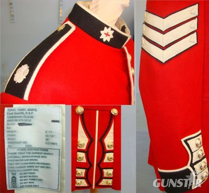 MINT* British Coldstream Guards Sergeant’s Red Dress Tunic. Sn 15305. MINT* British Coldstream Guards Sergeant’s Red Dress Tunic. Sn 15305. Clothing