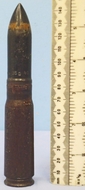 INERT DEACTIVATED. WW2, 1943 dated German 20 mm MK151/20 (20x82) Armour Piercing Tracer (APT) Cannon Round. - O 1870 INERT DEACTIVATED. WW2, 1943 dated German 20 mm MK151/20 (20x82) Armour Piercing Tracer (APT) Cannon Round. - O 1870  Other