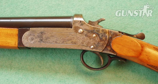 Echasa Non-Ejector Top Lever Hammer Gun Single Barrel 12 Bore/gauge in 