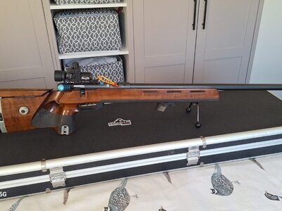 Anschütz, J.G. 1913 supermatch Bolt Action .22 RF Rifle