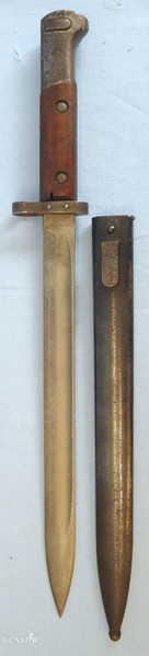 tgf Tscheckische Gewehr Fabrik (Czech rifle weapons factory) WW2 Bayonet in 