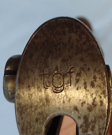  tgf Tscheckische Gewehr Fabrik (Czech rifle weapons factory) WW2 Bayonet