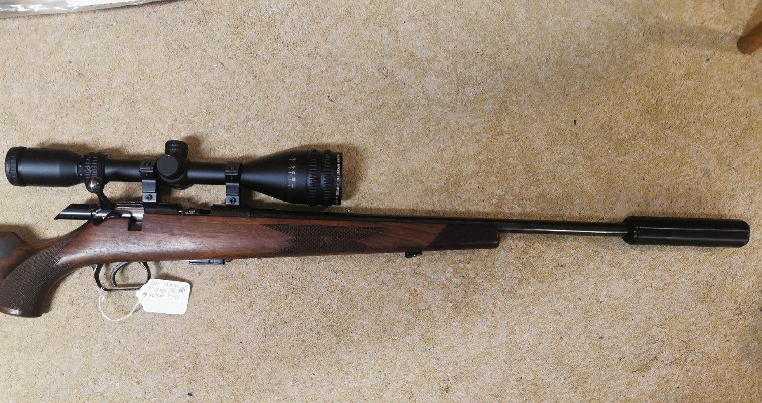 Mauser Model 201 Bolt Action .22 Magnum Rifle - {CATEGORY}