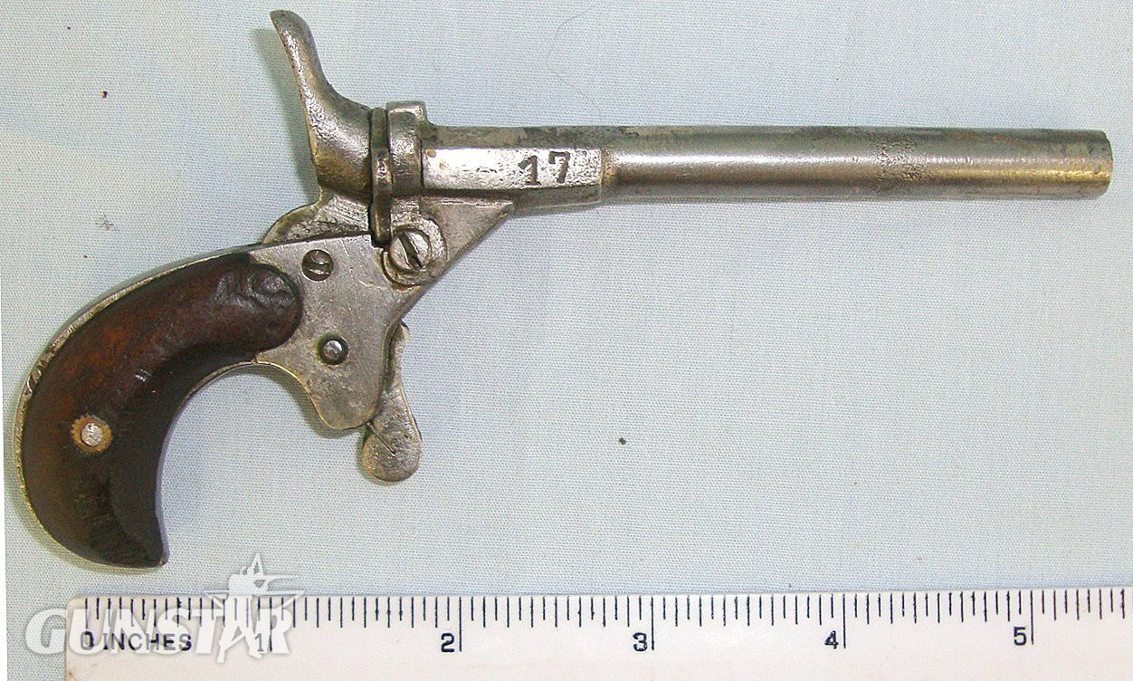 BLANK FIRER**Late Victorian Era Liege Belgium .22 Blank Rim Fire Calibre Single Shot Breech Loading Postman’s Dog Scarer Pistol. MISC 1050 blank firer - Blank Firing in 