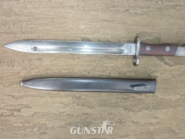 1939 Siam Mauser Rifle Bayonet