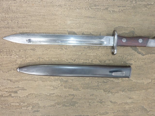 1939 Siam Mauser Rifle Bayonet