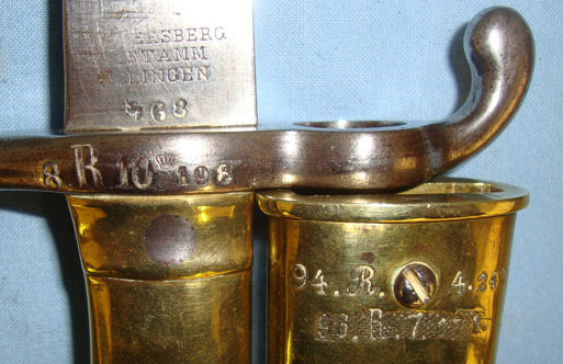  Weyersberg Solingen Bayonet