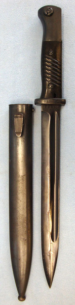 M1884/98 Bayonet & Scabbard.  Bayonet
