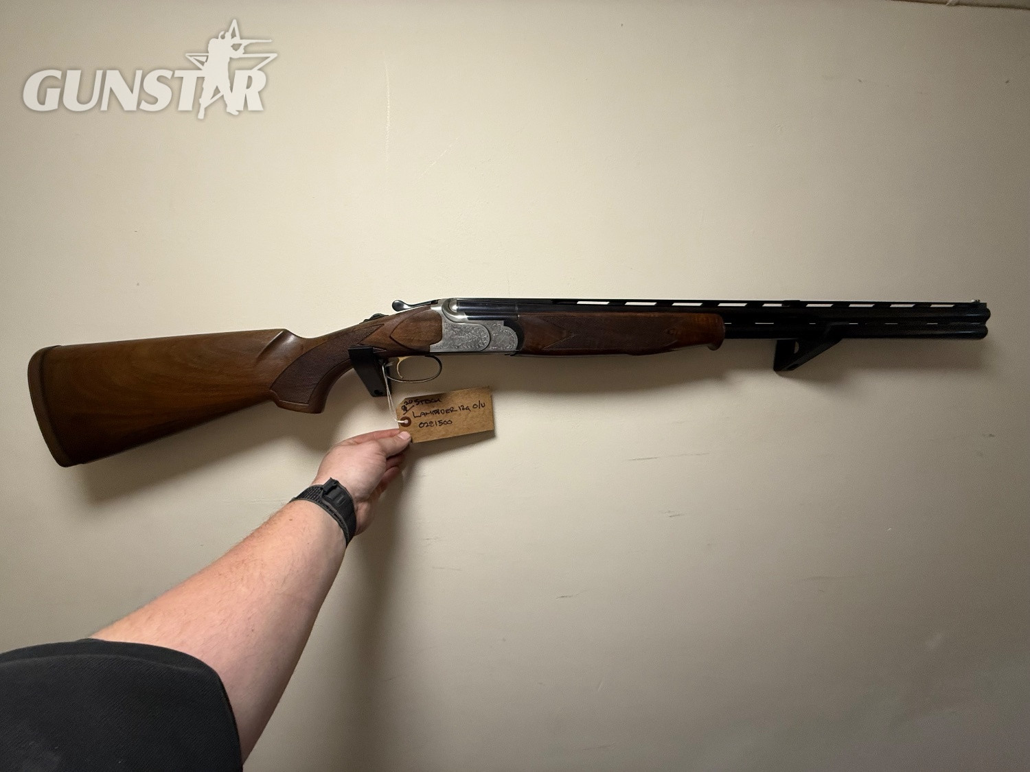 Rizzini Side plate Over and Under 12 Bore/gauge in 