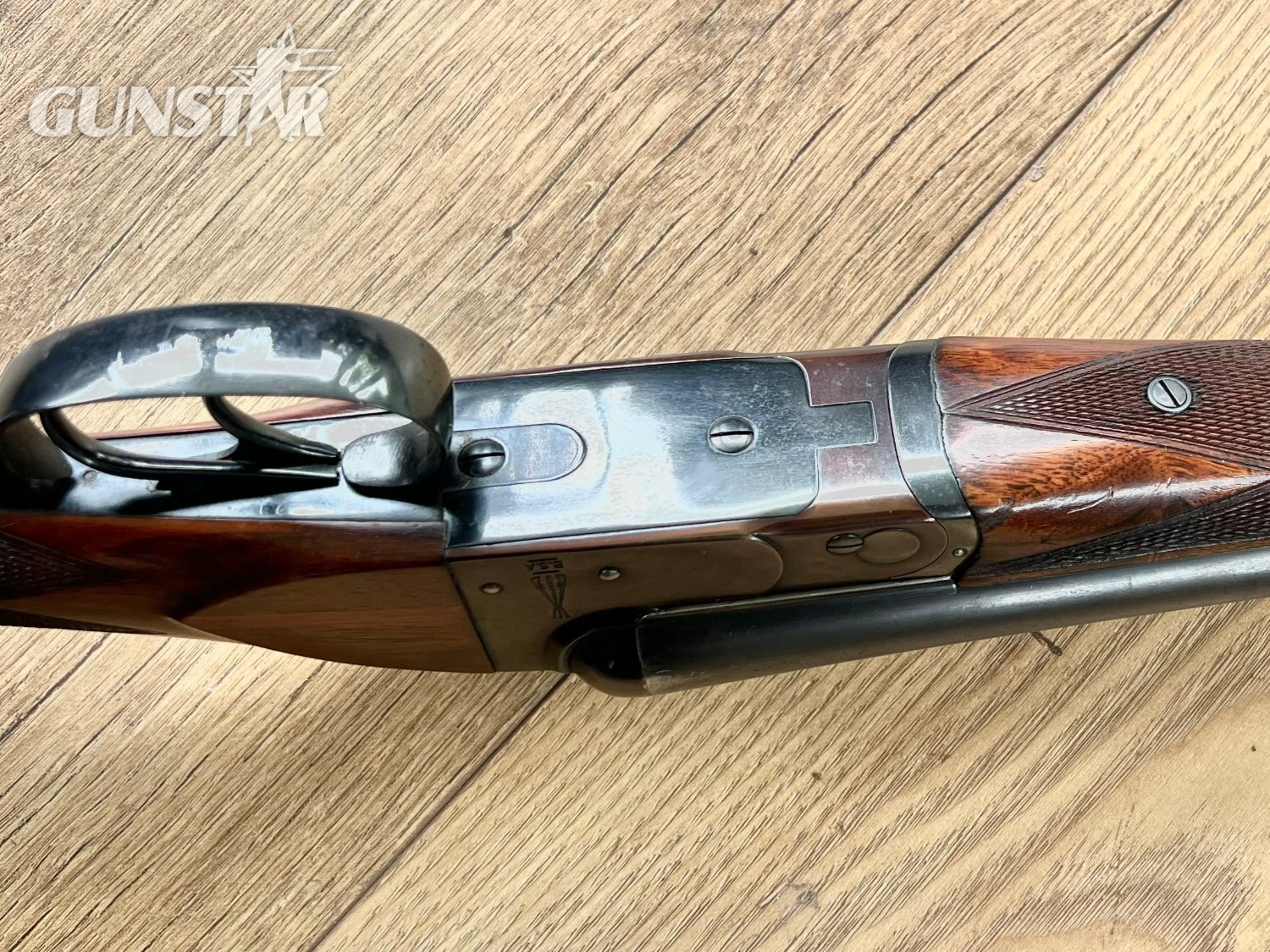 BSA 12g SxS 28" Double trigger, Ejector.  14.5' stock. Fixed choke- 1/4--1/2  good condition Side By Side 12 Bore/gauge - {CATEGORY} in 