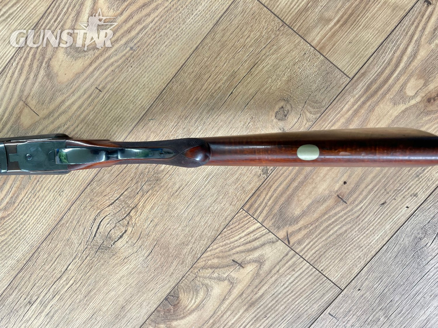 BSA 12g SxS 28" Double trigger, Ejector.  14.5' stock. Fixed choke- 1/4--1/2  good condition Side By Side 12 Bore/gauge - {CATEGORY}