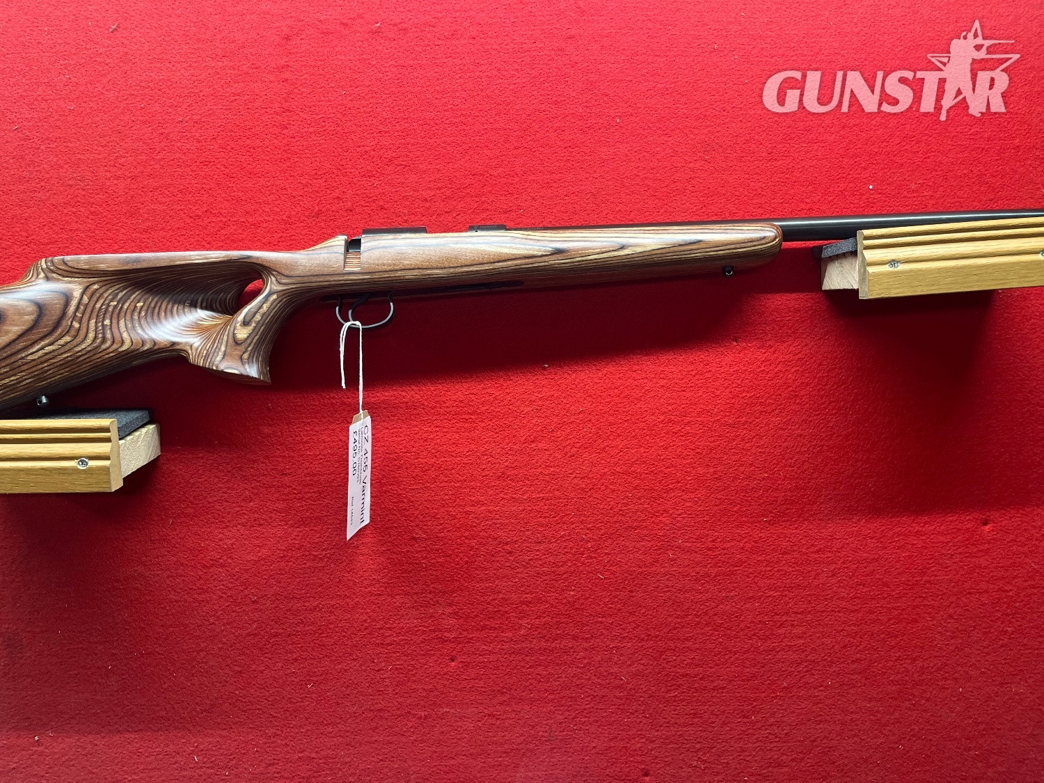 {CATEGORY} - CZ 455 Laminate Bolt Action .22 Long Rifle (.22 LR) Rifle in 