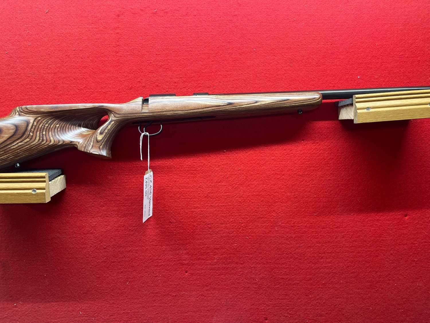{CATEGORY} - CZ 455 Laminate Bolt Action .22 Long Rifle (.22 LR) Rifle in 