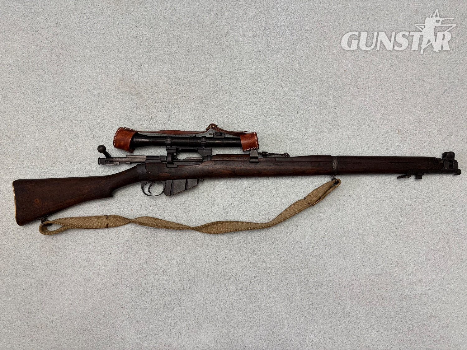 Lee Enfield No 4  Bolt Action .22 Long Rifle (.22 LR) Rifle