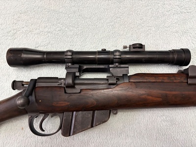 Lee Enfield No 4 Bolt Action .22 Long Rifle (.22 LR) Rifle