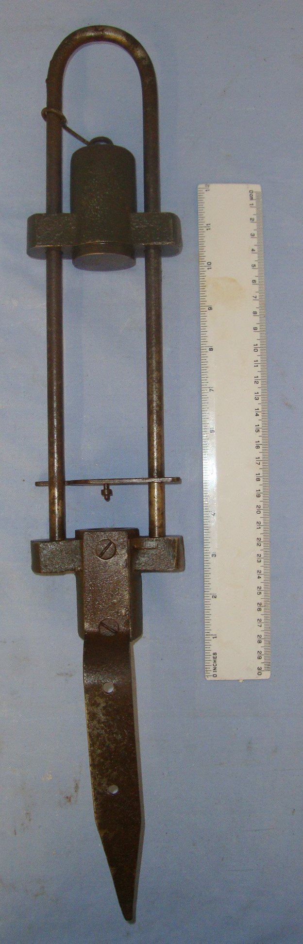  Victorian / Edwardian Game Keeper\'s, 12 Bore Blank Shotgun Cartridge Firing, Trip Wire / Trap \'Alarm\'. Sn 21451 Antique & Militaria