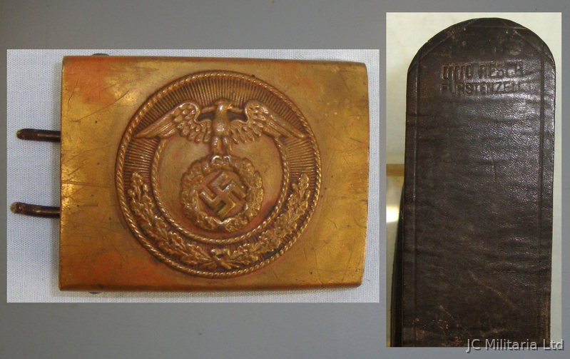  A WWII German Sturmabteilung (SA) EM/NCO\'s Brass Belt Buckle. N 78 A WWII German Sturmabteilung (SA) EM/NCO\'s Brass Belt Buckle. N 78 Clothing