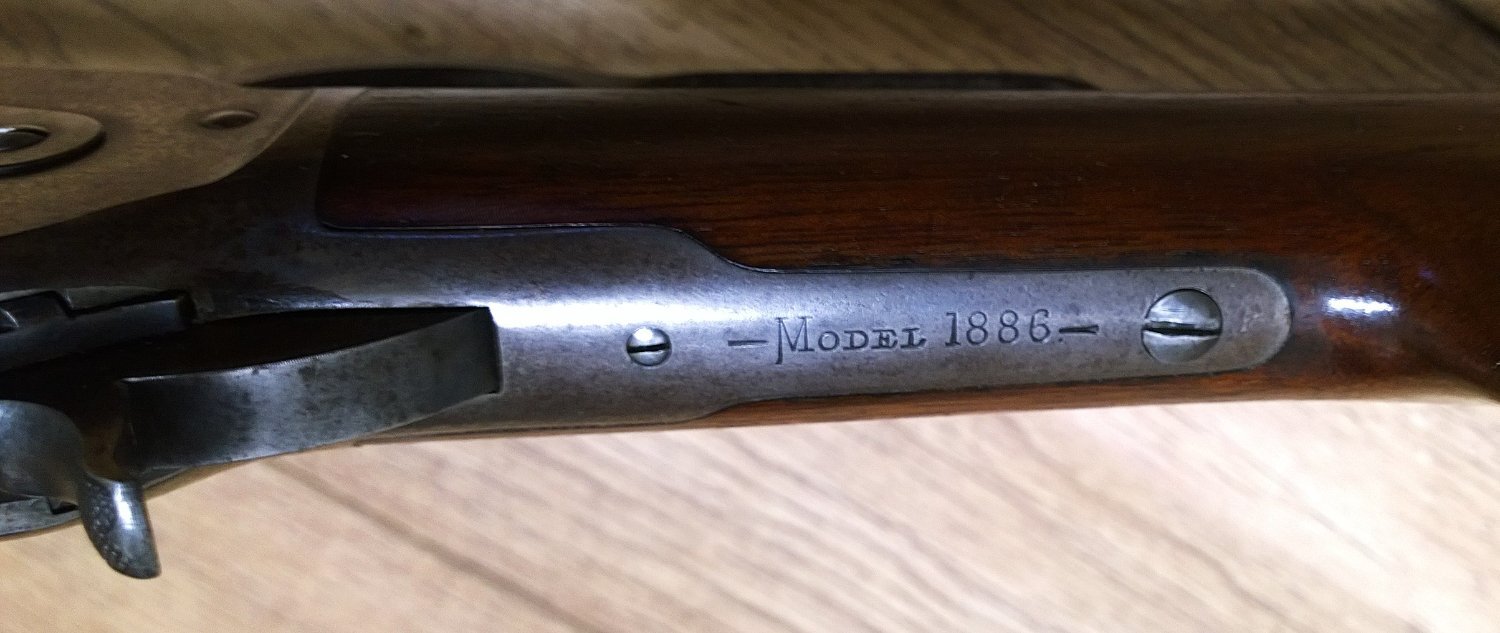 Winchester Model 1886 Lever Action .38-56 Winchester (WCF) Rifle - {CATEGORY}