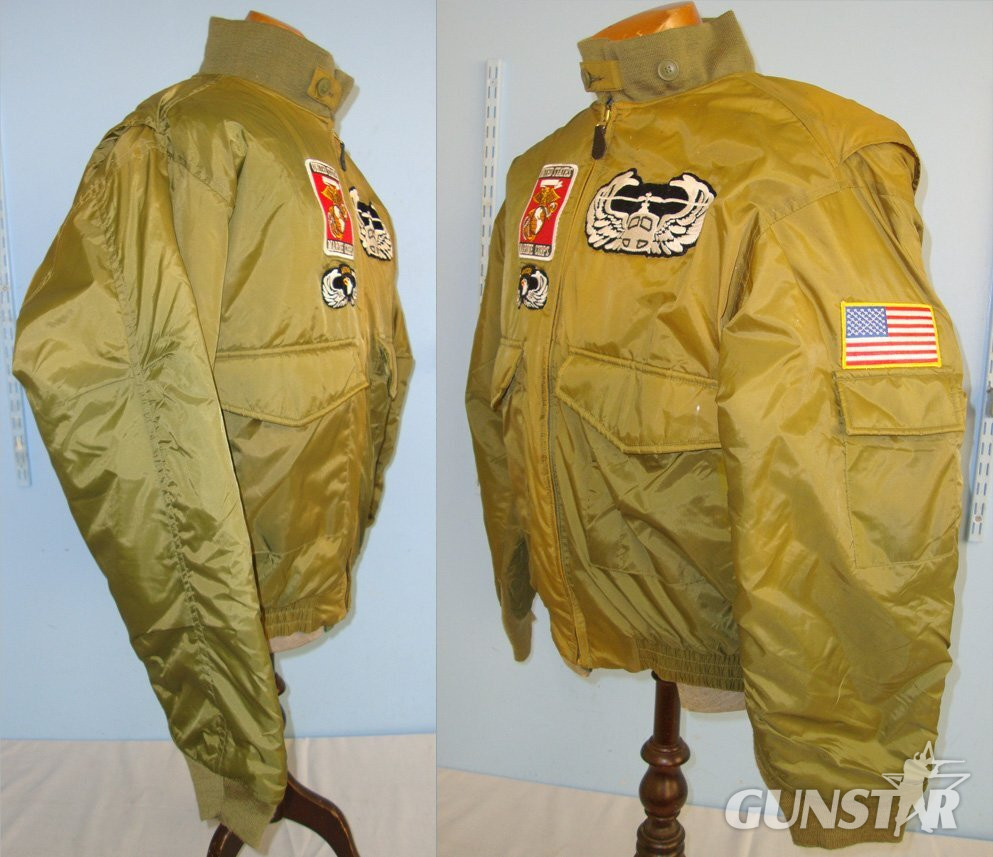  Vietnam War Era US Army Marine Corps (USMC) JAC-27 Helicopter Pilot’s Jacket With Formation Patches U 381 Vietnam War Era US Army Marine Corps (USMC) JAC-27 Helicopter Pilot’s Jacket With Formation Patches U 381 Clothing