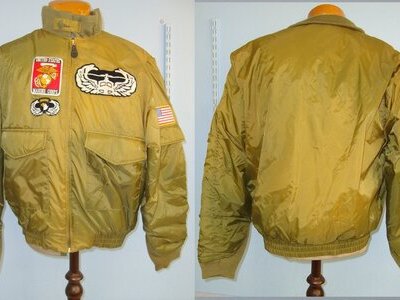 Vietnam War Era US Army Marine Corps (USMC) JAC-27 Helicopter Pilot’s Jacket With Formation Patches U 381 Vietnam War Era US Army Marine Corps (USMC) JAC-27 Helicopter Pilot’s Jacket With Formation Patches U 381 Clothing