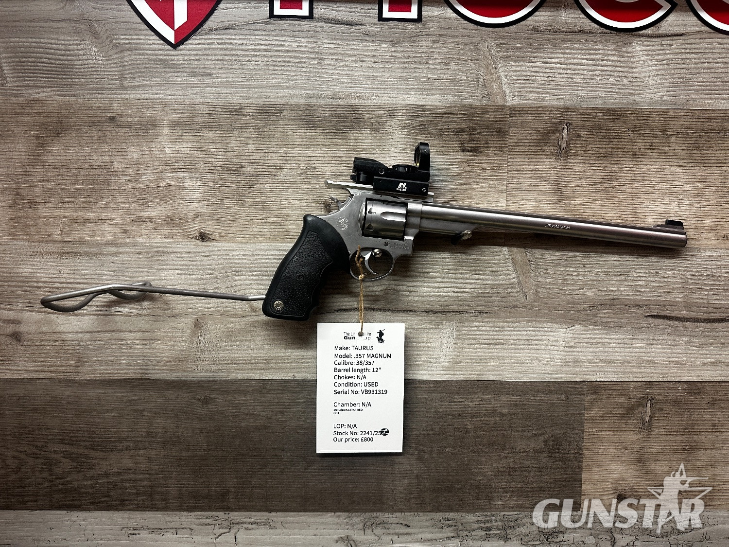 Taurus Long barrel revolver .38 Revolver in 