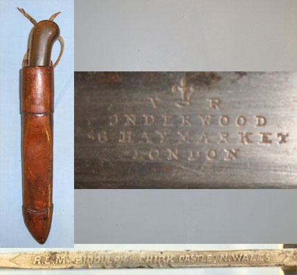  Underwood, London Knive