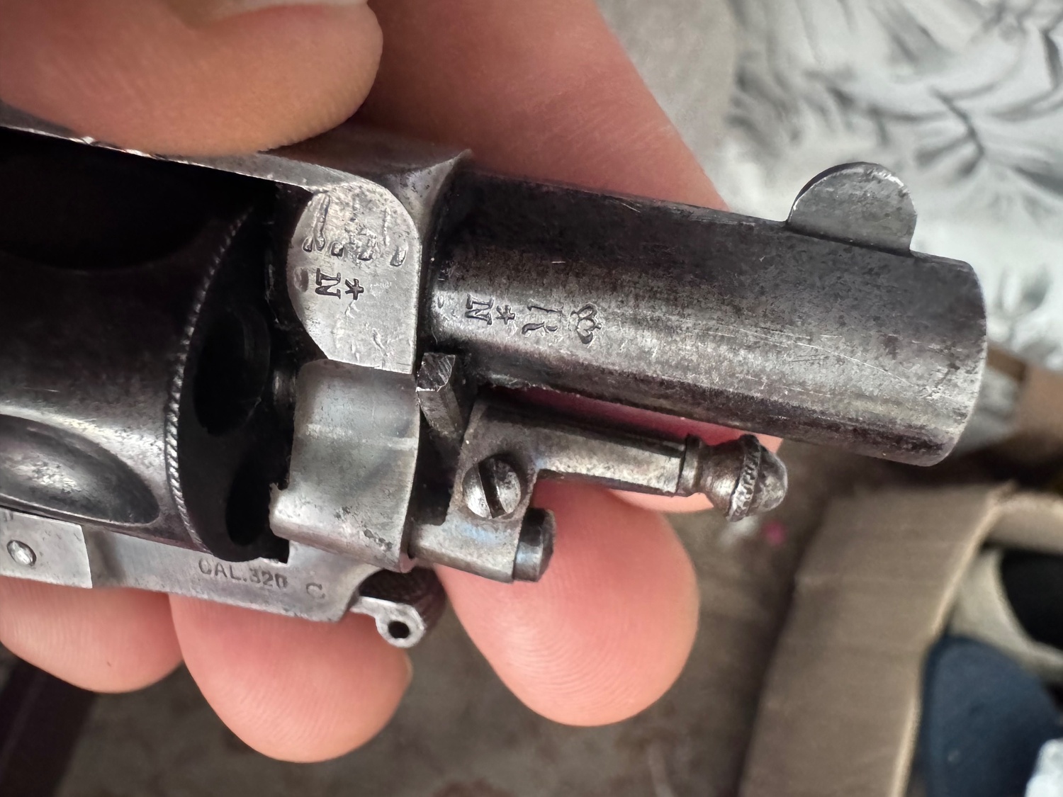 {CATEGORY} - Webley / Webley & Scott Bulldog .320 Revolver Revolver