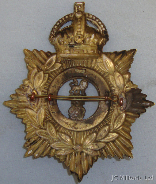 Victorian Kings Crown ‘Loyal North Lancashire’ Helmet Plate. BA 375 Victorian Kings Crown ‘Loyal North Lancashire’ Helmet Plate. BA 375 Other Accessory in 