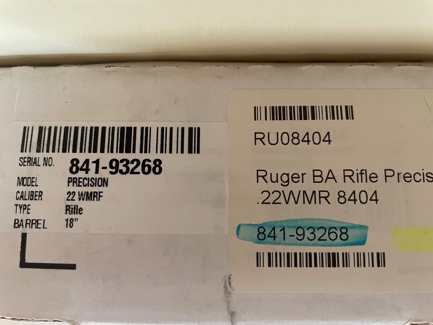 Ruger Precision  Bolt Action .22 Winchester Magnum Rimfire (.22 WMR) Rifle - {CATEGORY}