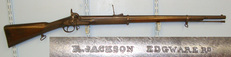 R. Jackson With Nipple Protector & Chain Muzzleloader .577 Rifle