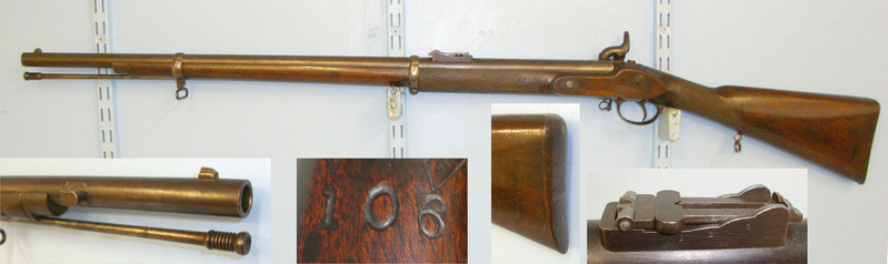  R. Jackson With Nipple Protector & Chain Muzzleloader .577 Rifle