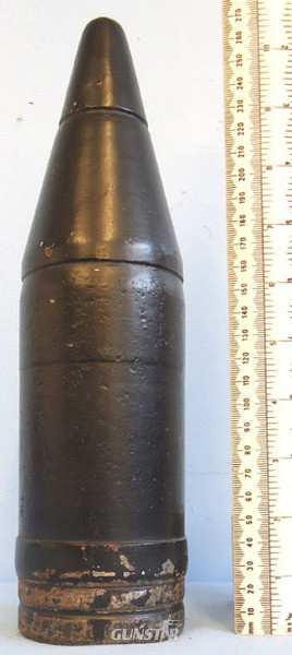  INERT DEACTIVATED. German Unfired WW2 7.5 cm Pak 40 (75 x 714R) PzGr39 APCBCHET  INERT DEACTIVATED. German Unfired WW2 7.5 cm Pak 40 (75 x 714R) PzGr39 APCBCHET  Antique & Militaria