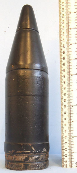  INERT DEACTIVATED. German Unfired WW2 7.5 cm Pak 40 (75 x 714R) PzGr39 APCBCHET  INERT DEACTIVATED. German Unfired WW2 7.5 cm Pak 40 (75 x 714R) PzGr39 APCBCHET  Antique & Militaria