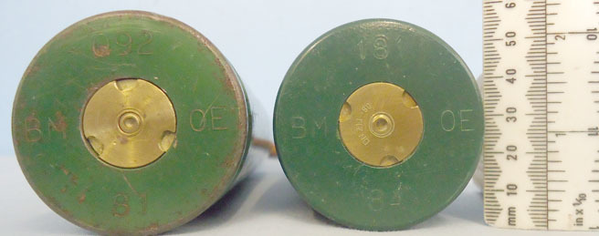 DEACTIVATED INERT. Unfired Oerlikon BMARC 35mm KDC (35x228) Target Practice (TP) DEACTIVATED INERT. Unfired Oerlikon BMARC 35mm KDC (35x228) Target Practice (TP) Antique & Militaria