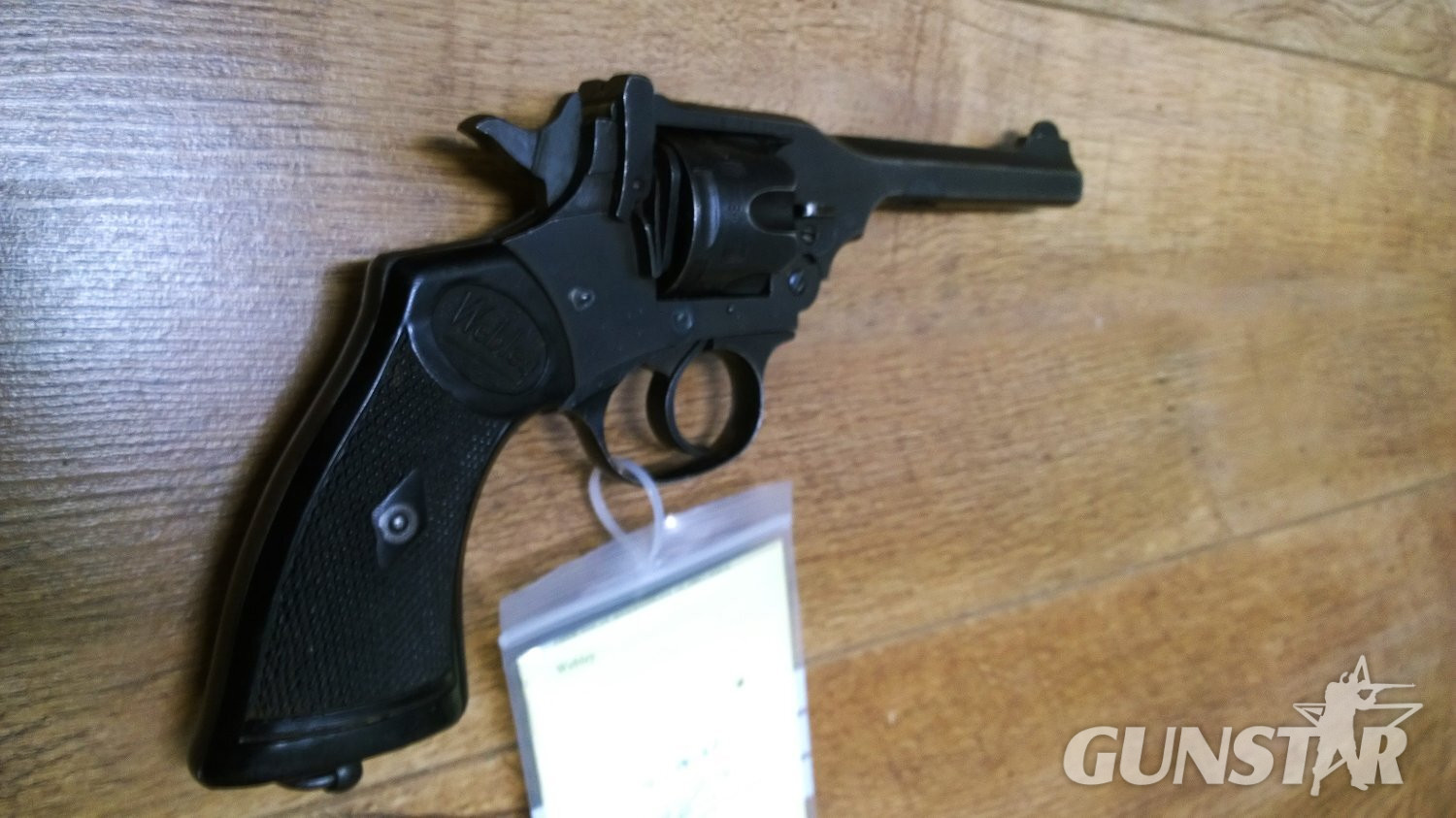 Webley & Scott MK4 .38 Revolver in 